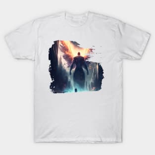 Monster with huge wings T-Shirt